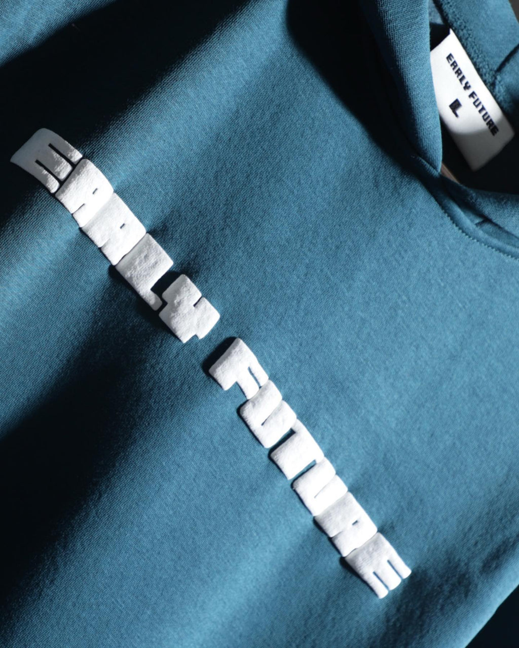 "NOT A UNICORN" Teal Hoodie.