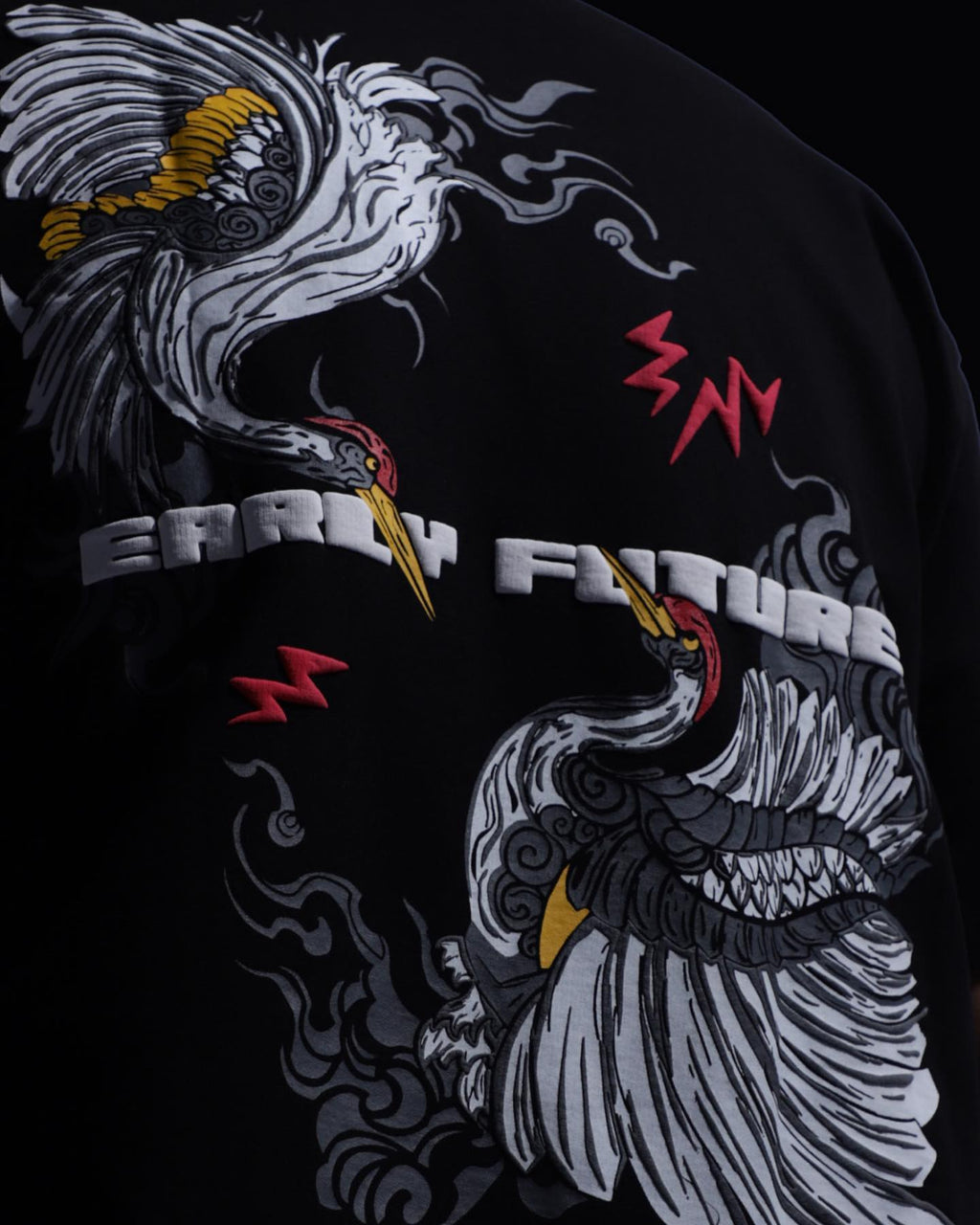 "IKIGAI" Jet Black Tee.