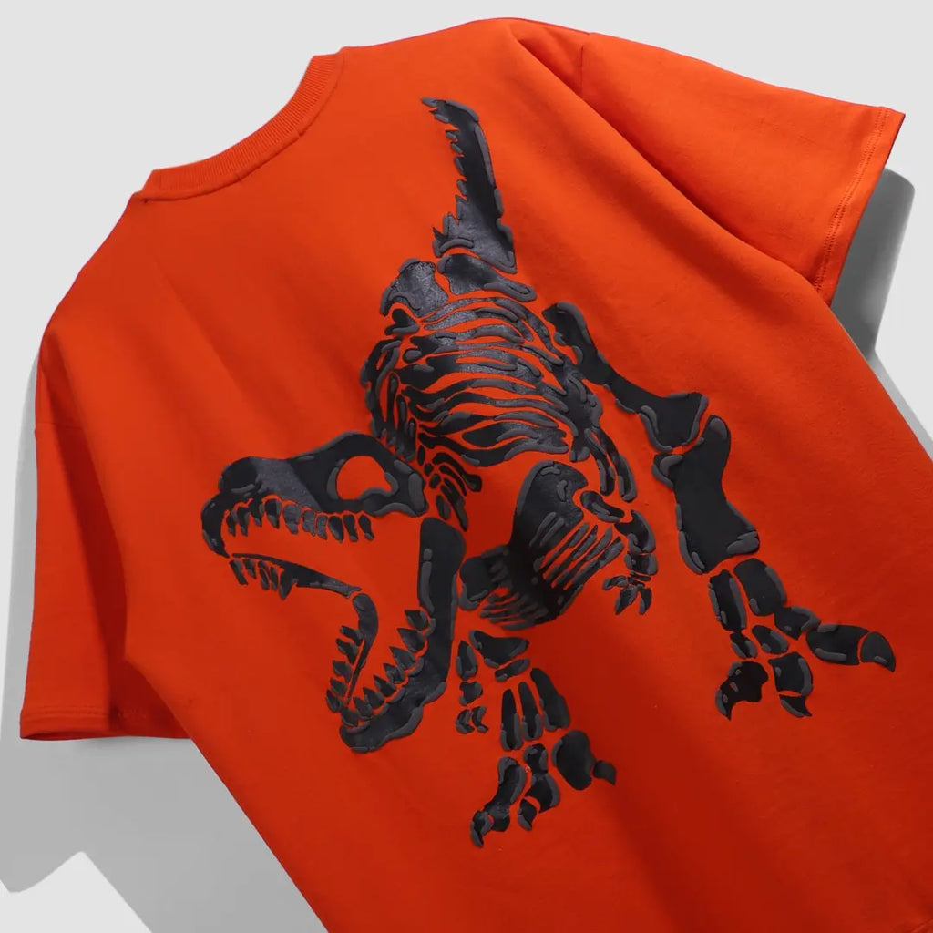 "T-REX" Mandarin Orange Tee.