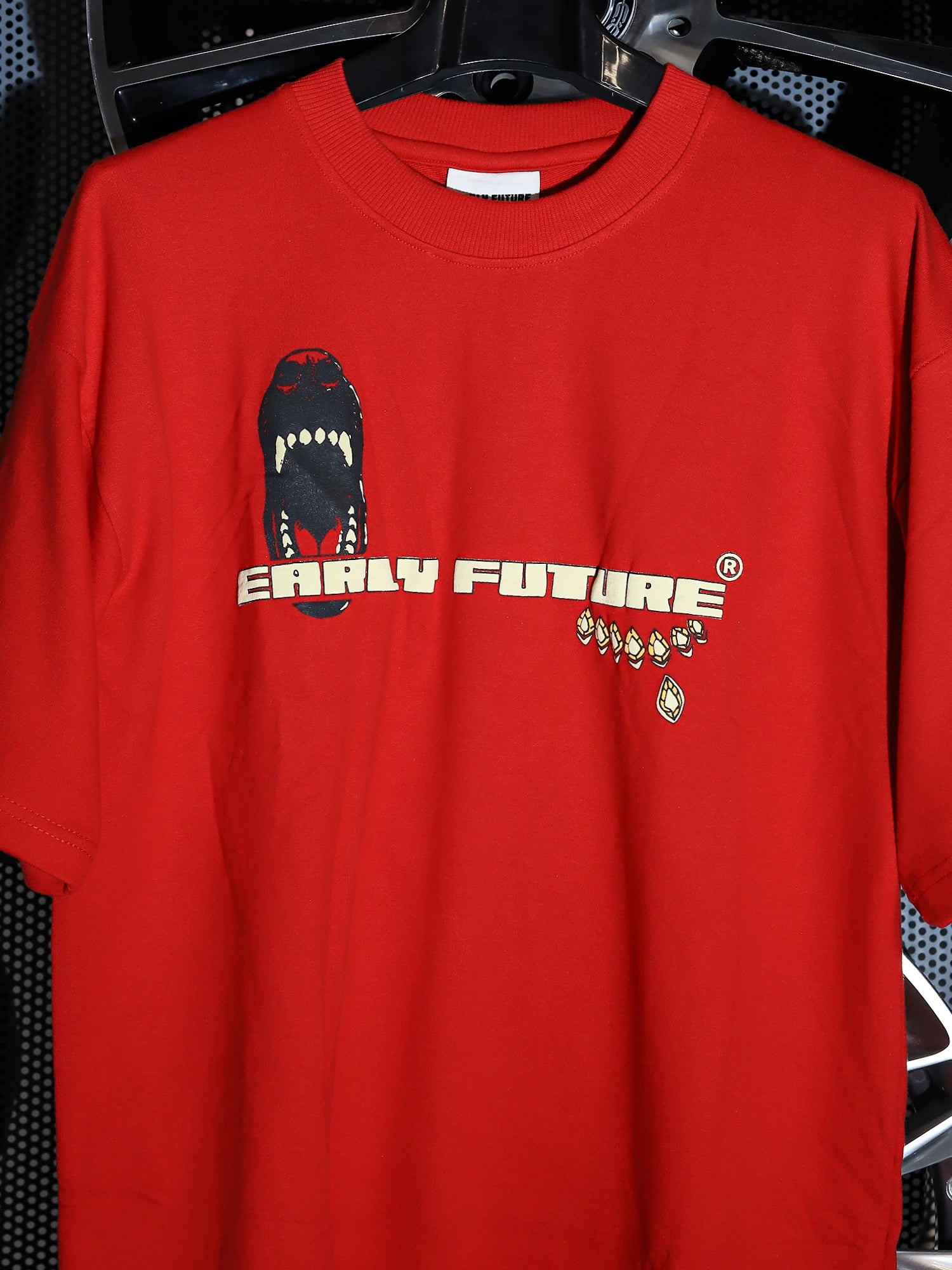 "THRIVING IN CHAOS" Inferno Red.