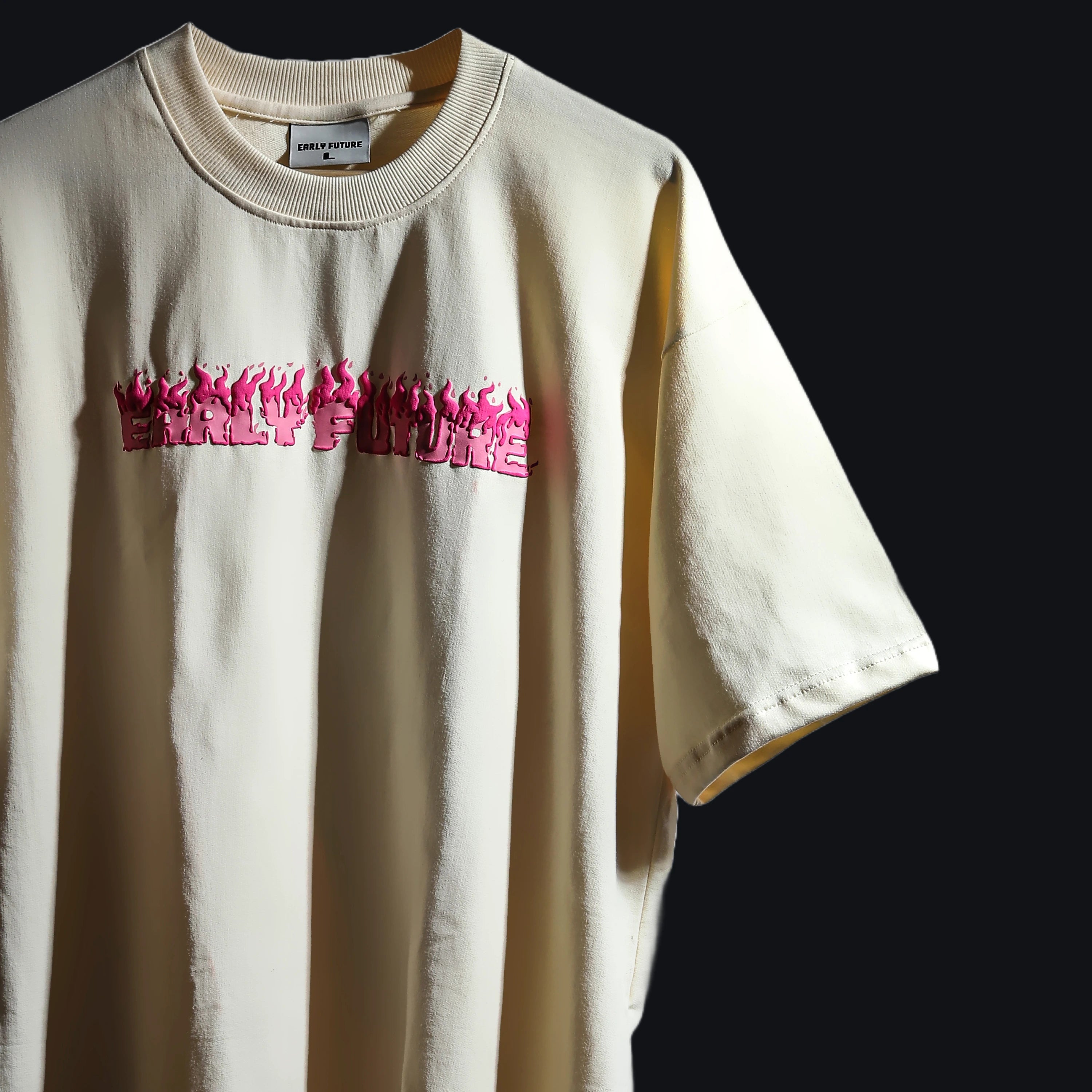 "NOT A PINK PANTHER" Pale Cream Tee.