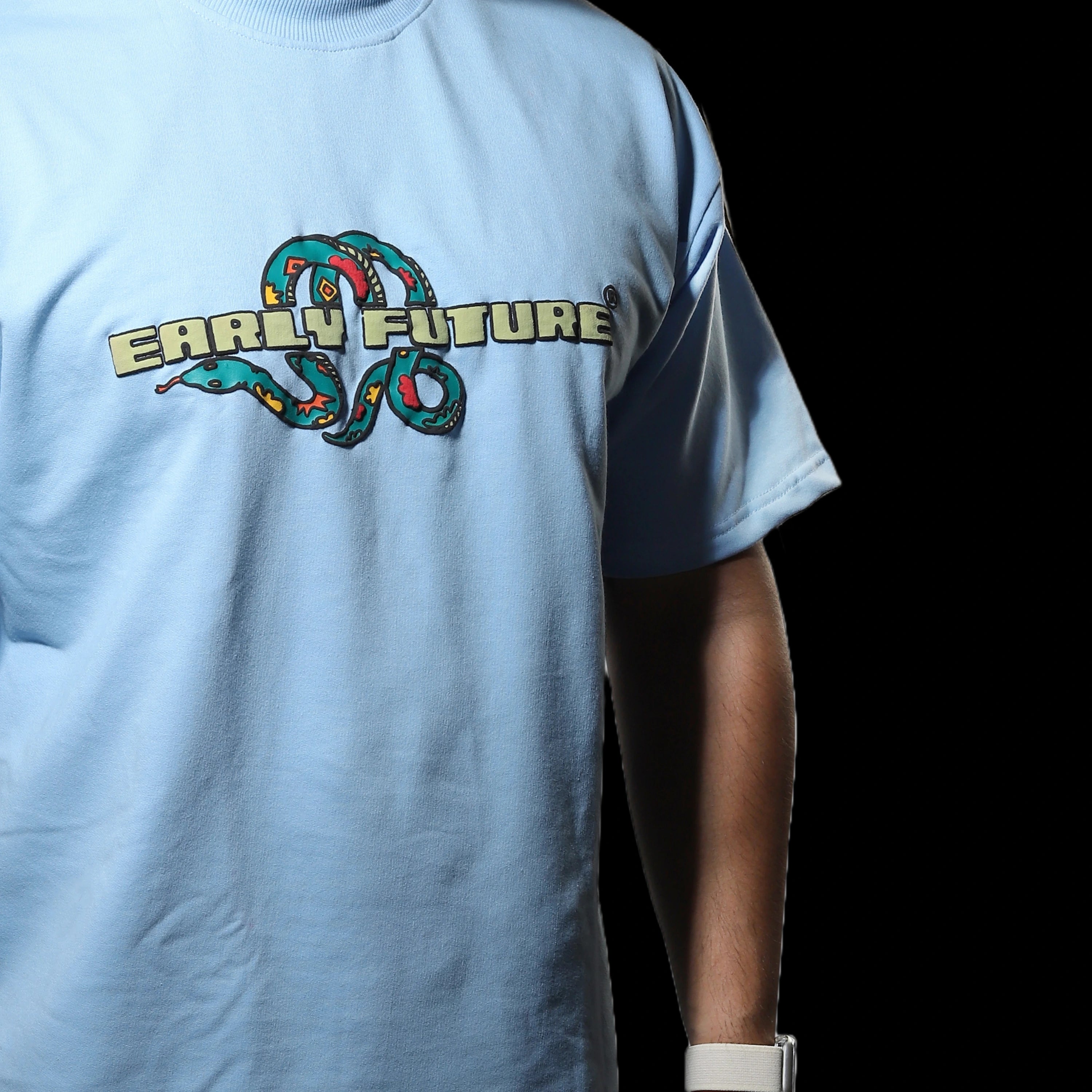 "ONE DEVIL KNOWS ANOTHER" Serpent Sky Tee.