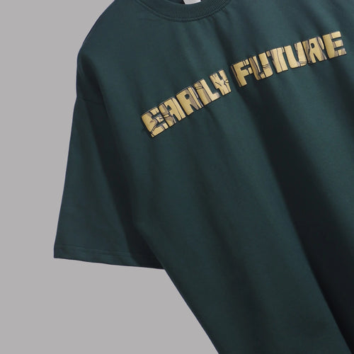 "MAMMOTH" Bottle Green Tee.