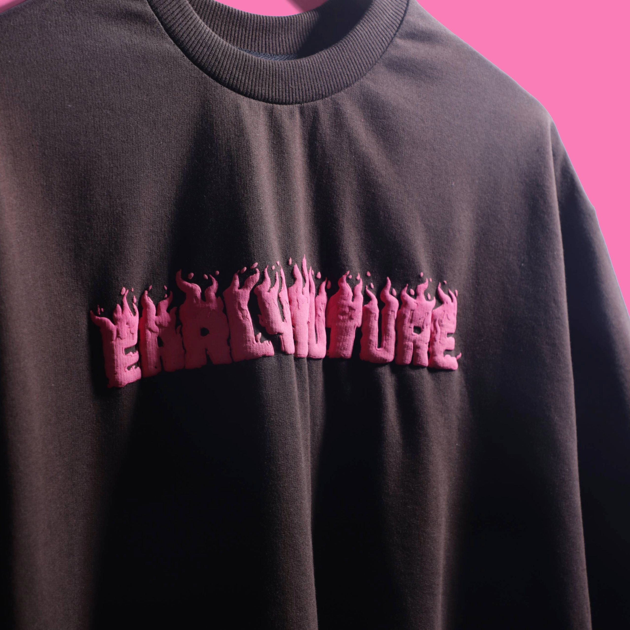 "NOT A PINK PANTHER" Cocoa Brown Tee.