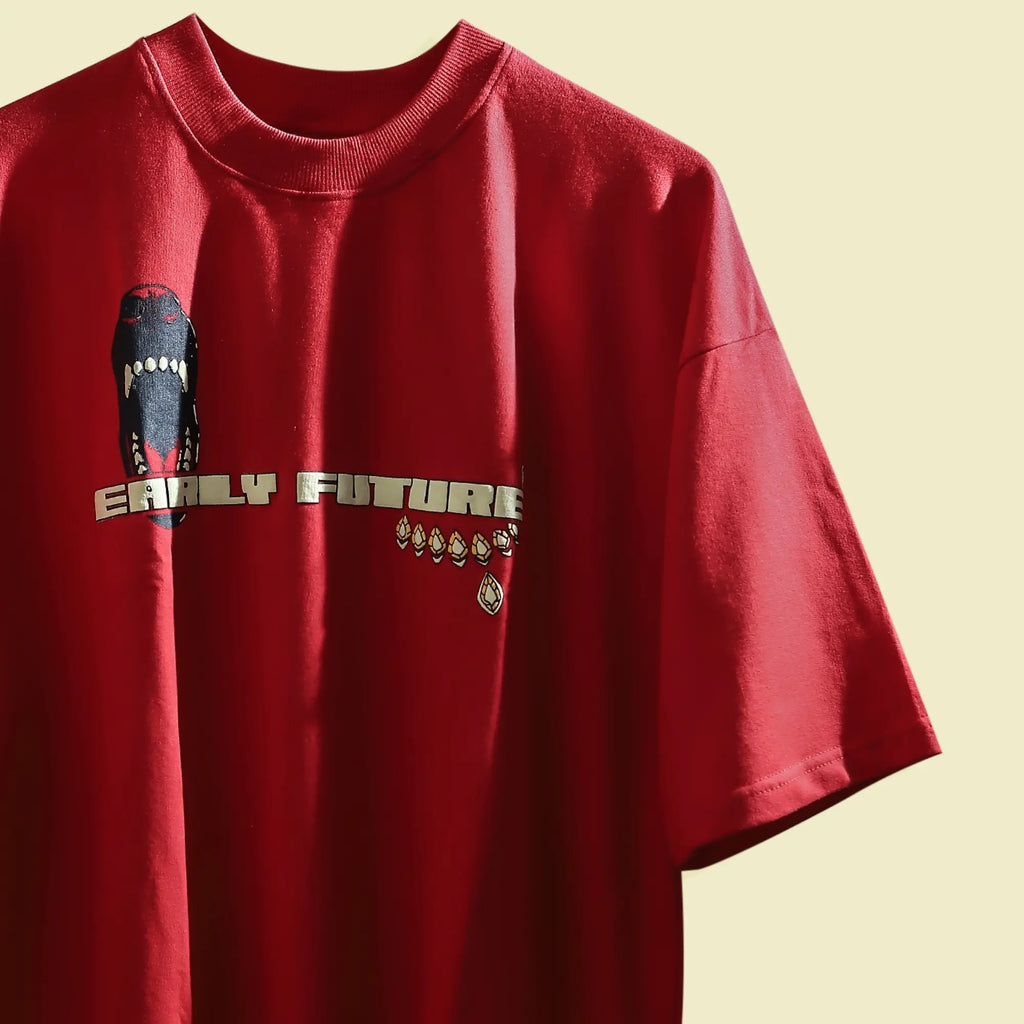 "THRIVING IN CHAOS" Inferno Red.