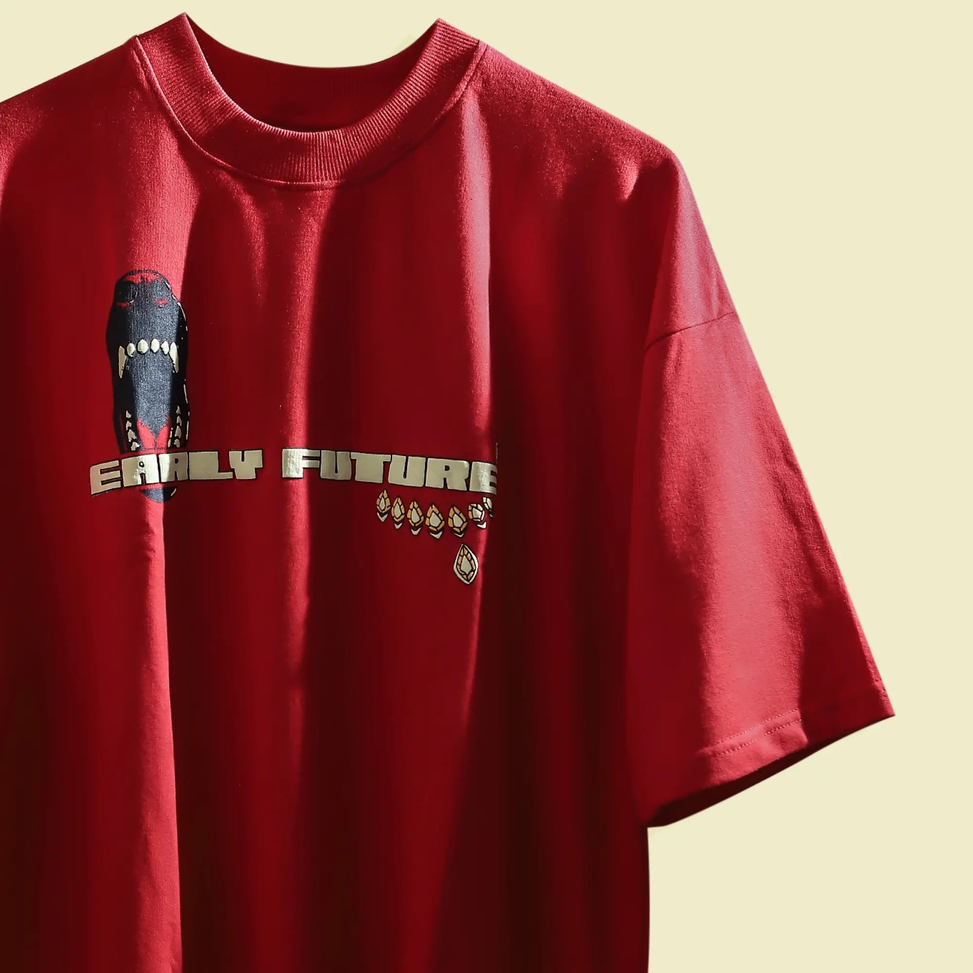 "THRIVING IN CHAOS" Inferno Red.