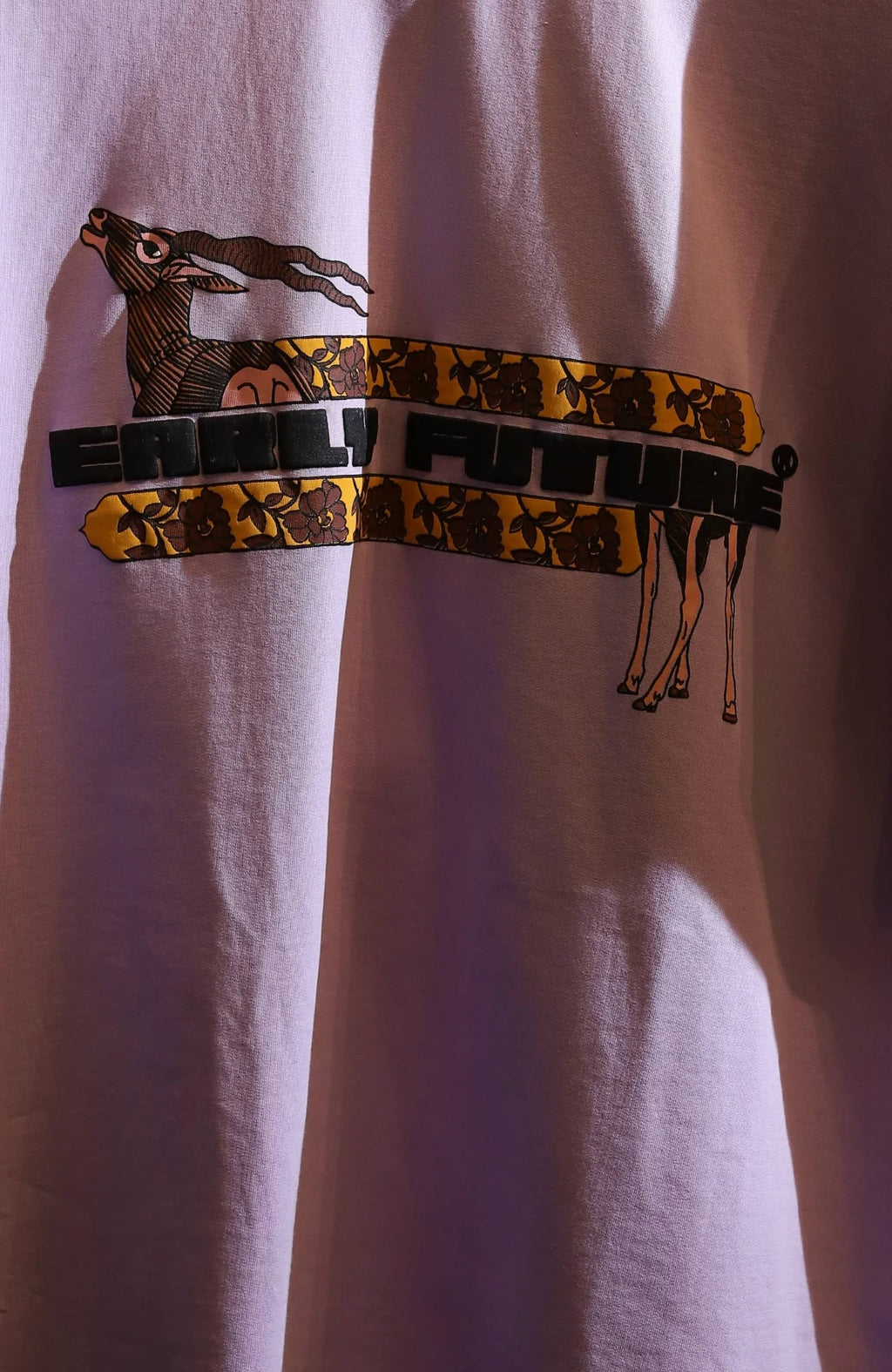 "WILD AND MAJESTIC" Cosmic Lilac Tee.