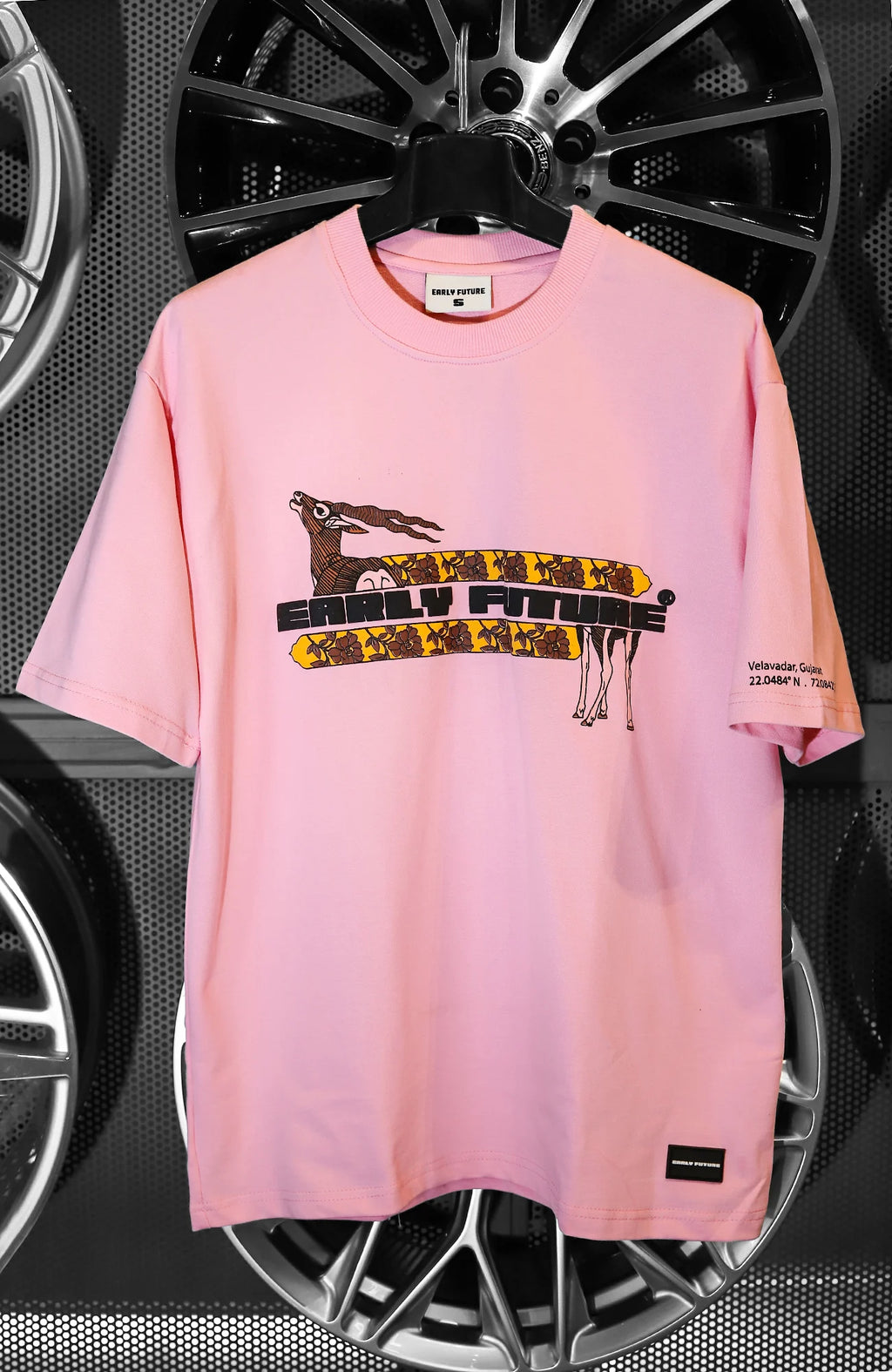 "WILD AND MAJESTIC" Heatwave Pink.