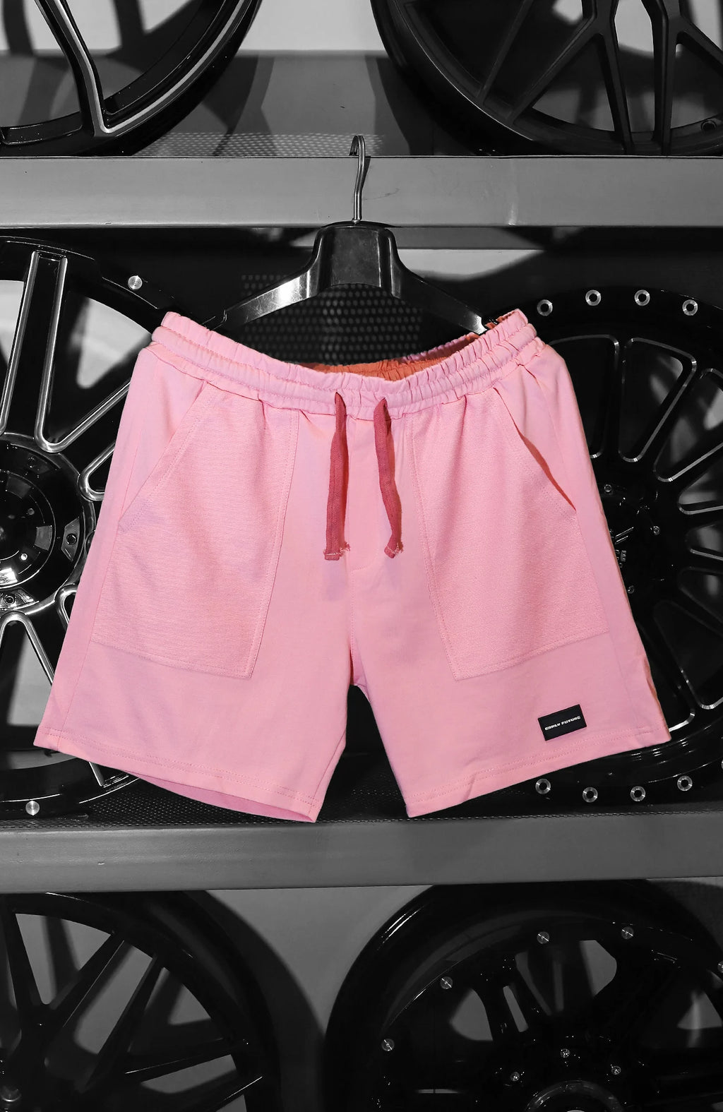 Heatwave Pink "NECESSARY" Shorts.