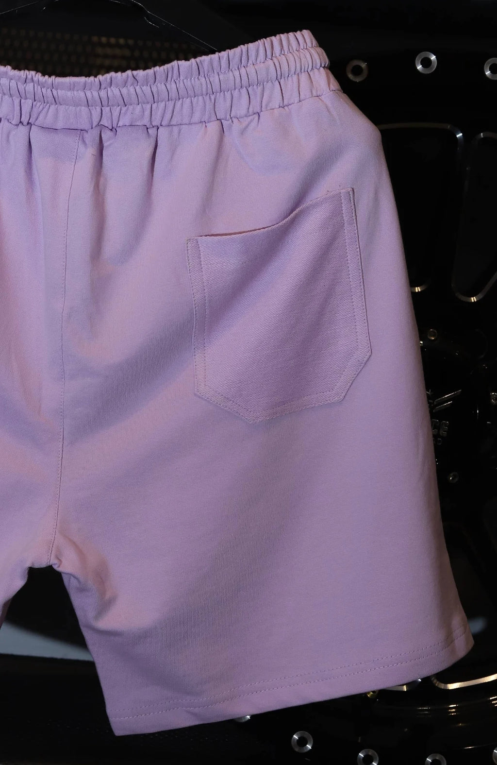 Cosmic Lilac "NECESSARY" Shorts.