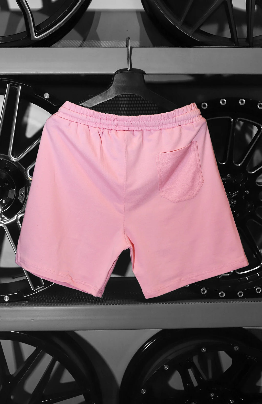 Heatwave Pink "NECESSARY" Shorts.