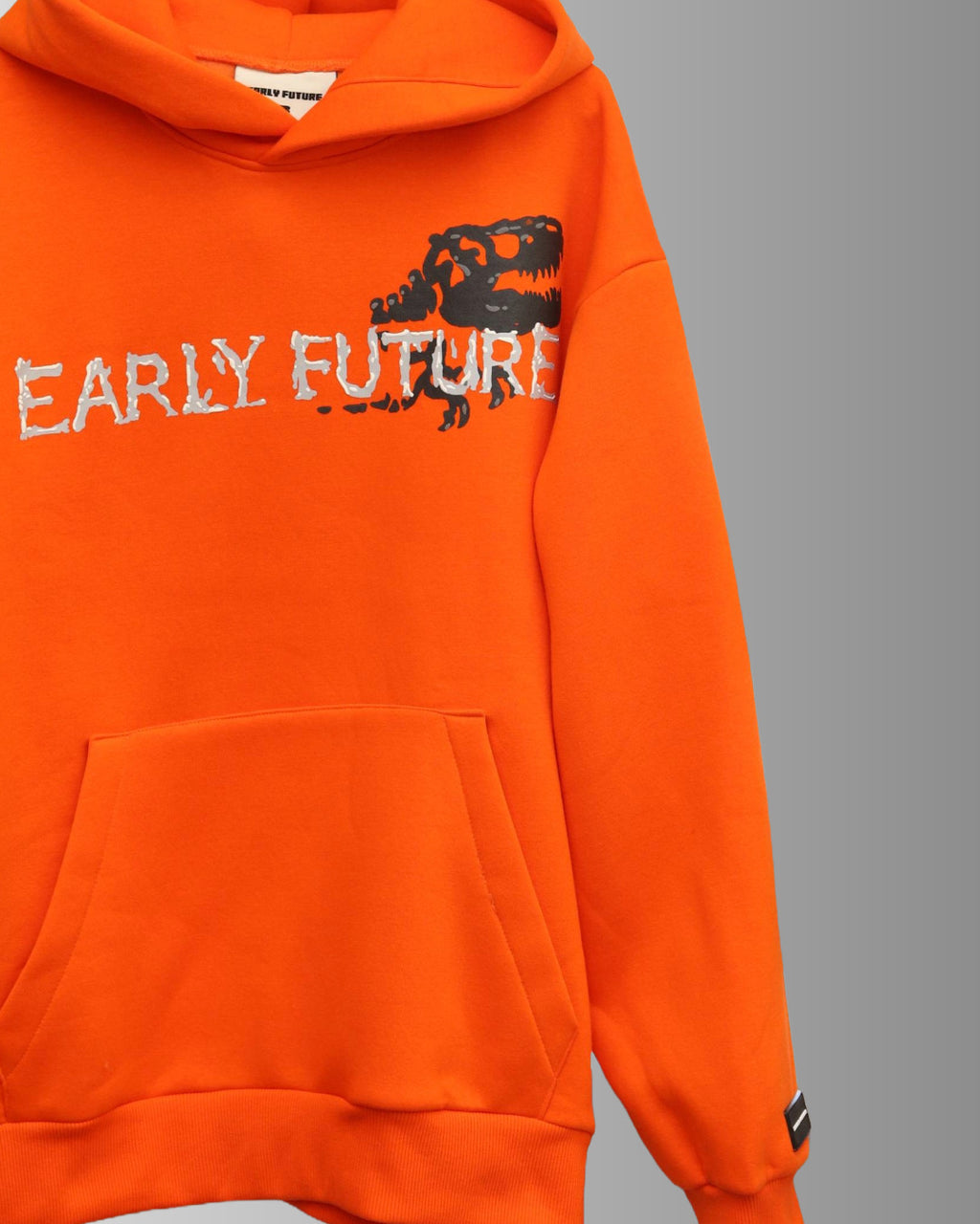 "T-REX" Mandarin Orange Hoodie.
