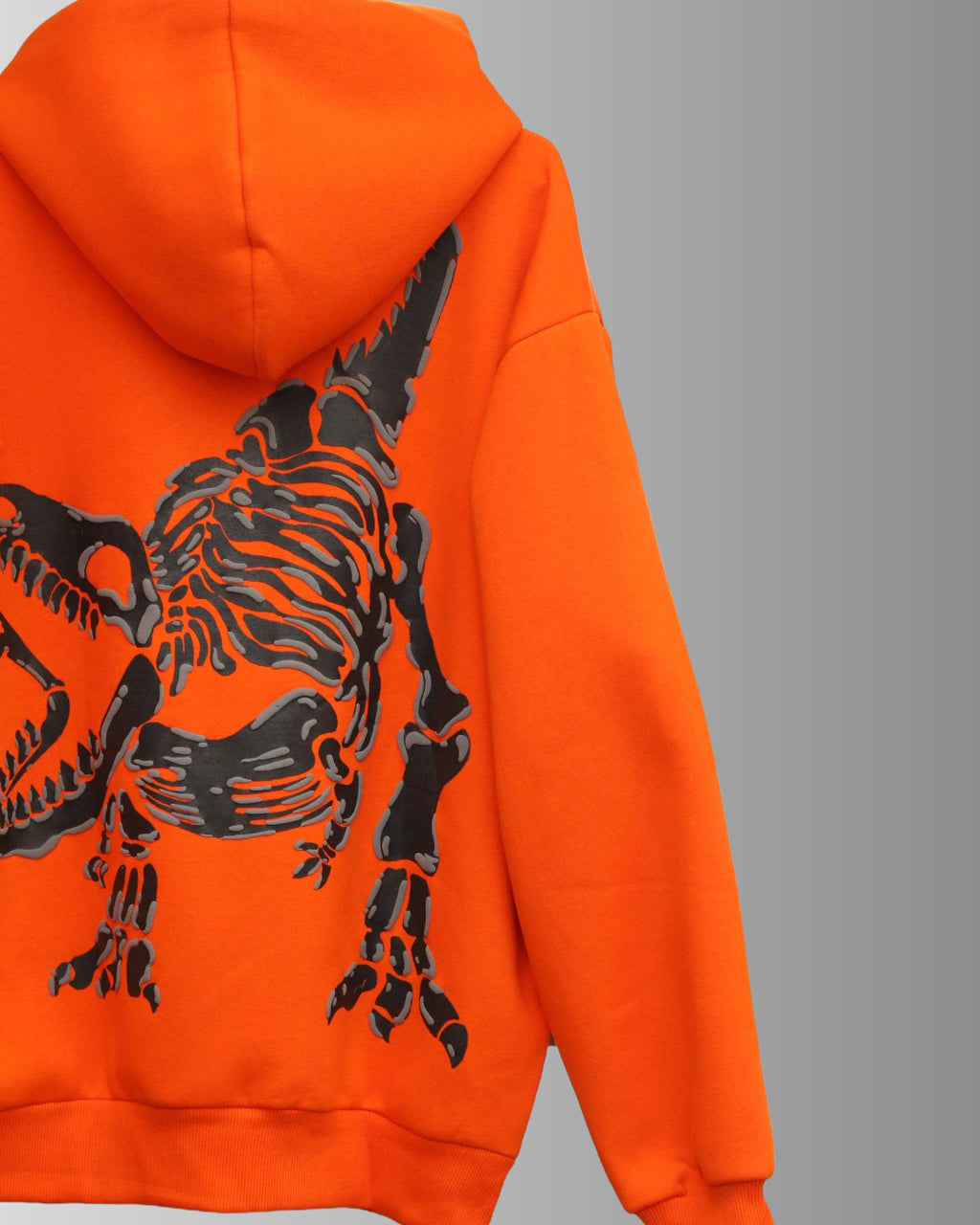 "T-REX" Mandarin Orange Hoodie.