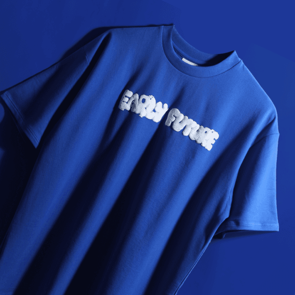 "STAY FLY" Navy Blue Tee - Image 3