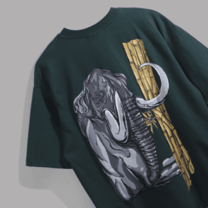 "MAMMOTH" Bottle Green Tee