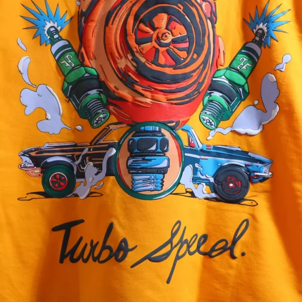 "TURBO SPEED" Chrome Yellow - Image 6