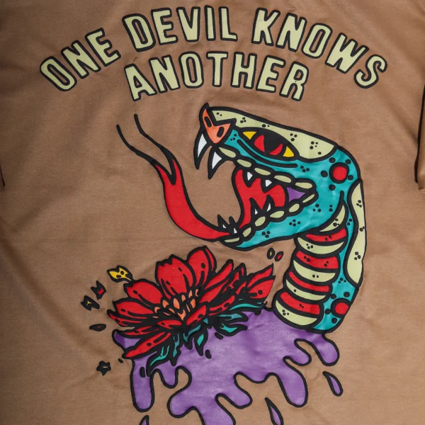 "ONE DEVIL KNOWS ANOTHER" Vintage Clay - Image 5